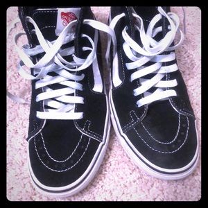 Vans suede hightops